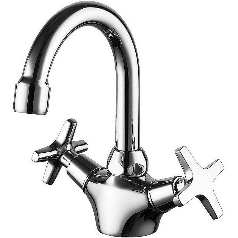 Смеситель для раковины Kaiser Crystal 28111 купить в интернет-магазине сантехники Sanbest