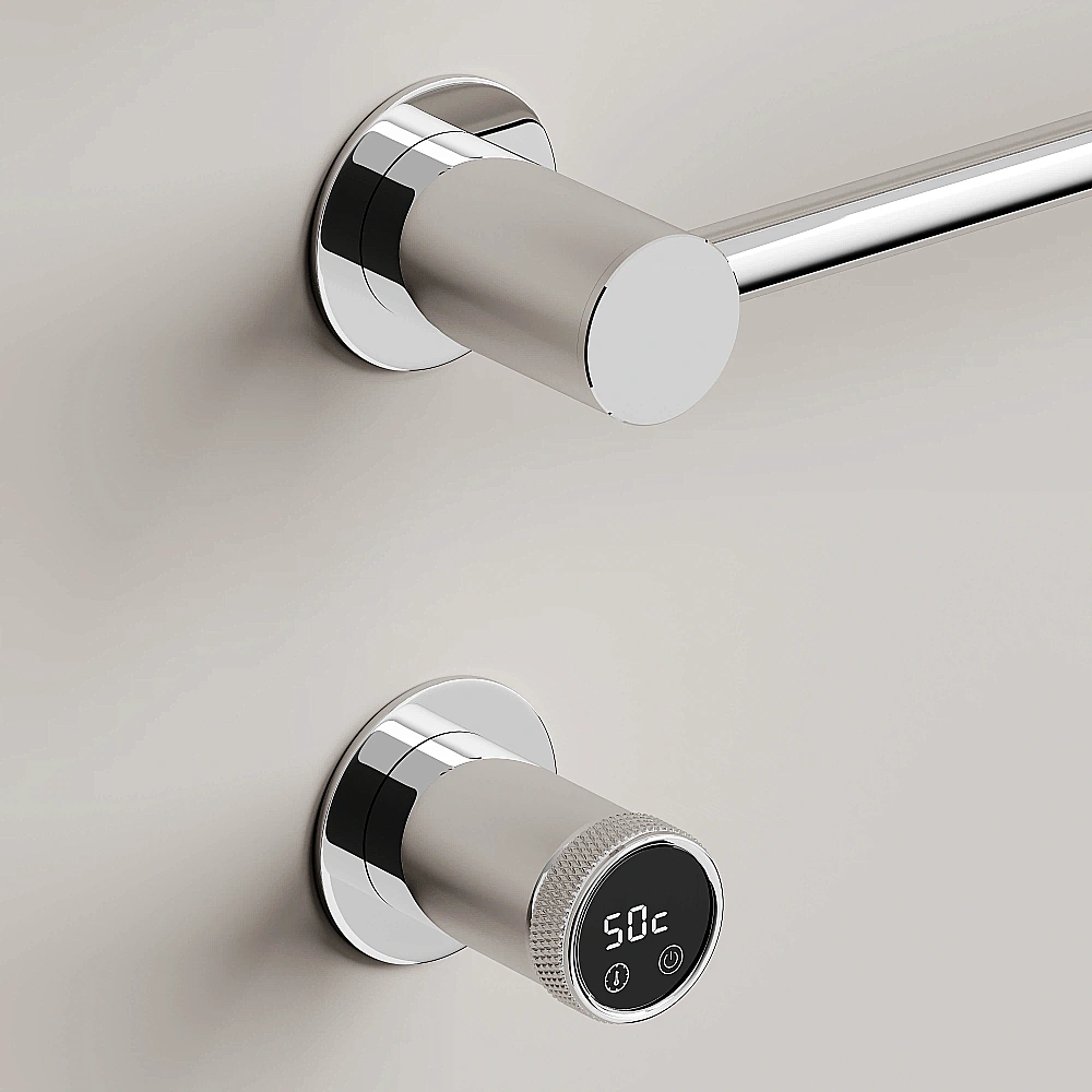 Полотенцесушитель электрический Sancos Linea SC14001CH хром купить в интернет-магазине сантехники Sanbest