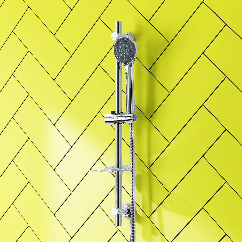 Душевой гарнитур Dorff Norma D0101000 хром купить в интернет-магазине сантехники Sanbest