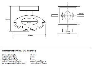 Держатель зубных щетoк Bemeta Beta 132110032 купить в интернет-магазине сантехники Sanbest