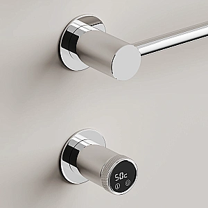 Полотенцесушитель электрический Sancos Linea SC14001CH хром купить в интернет-магазине сантехники Sanbest