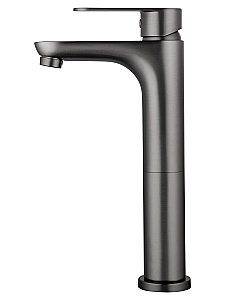 Смеситель для раковины высокий WONZON & WOGHAND ALFA WW-A40232-BGG темный графит купить в интернет-магазине сантехники Sanbest