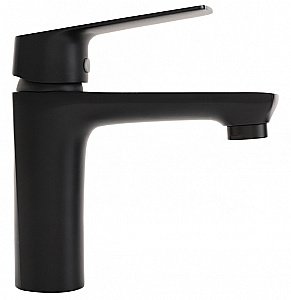 Смеситель для раковины Orange Aristo M19-021b черный купить в интернет-магазине сантехники Sanbest