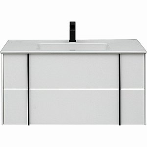 Тумба с раковиной Allen Brau REALITY 1.32008.WM 121 белая матовая для ванной в интернет-магазине Sanbest