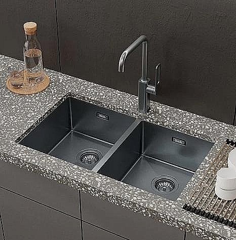 Кухонная мойка Iddis Edifice EDI75G2i77 графитовый купить в интернет-магазине сантехники Sanbest