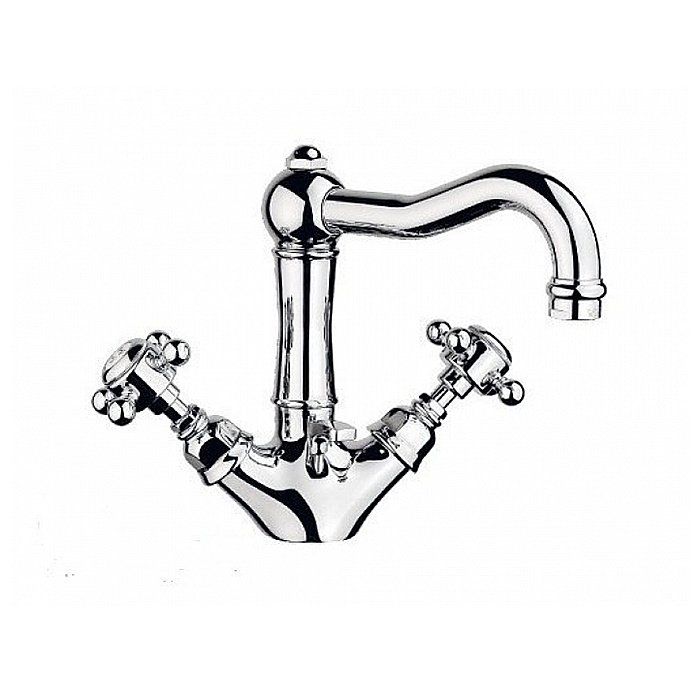 Смеситель для раковины Nicolazzi Half Dome 1432CR70 хром купить в интернет-магазине сантехники Sanbest