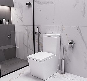 Унитаз Grossman Cristal GR-4493 с крышкой микролифт купить в интернет-магазине Sanbest