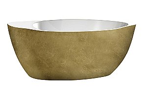 Ванна акриловая Lagard Versa lgd-vsa-tg 174х84 белая,золото купить в интернет-магазине Sanbest