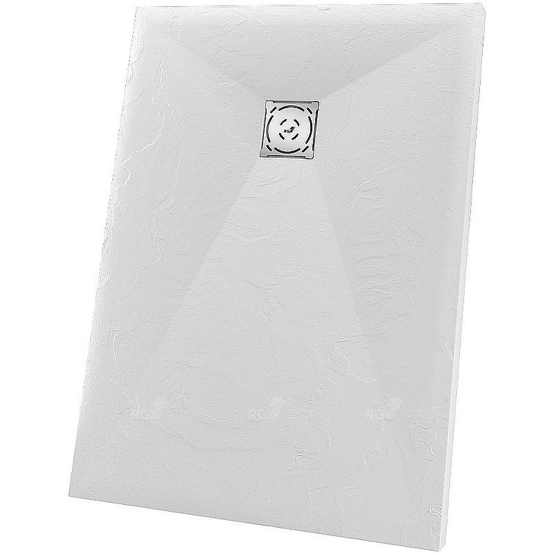 Душевой поддон RGW Stone Tray STN-0168W 80х160 16362816-01 белый купить в интернет-магазине Sanbest