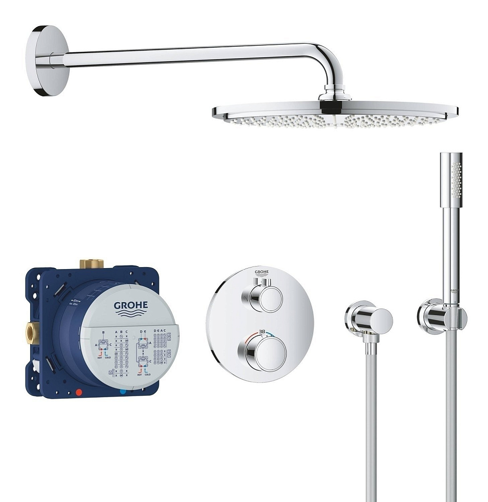 Душевая система Grohe Grohtherm 34731000 купить в интернет-магазине сантехники Sanbest