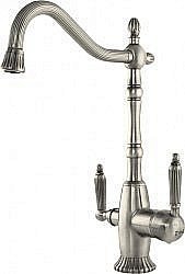 Смеситель для кухни Zorg Sanitary ZR 349 YF Сатин купить в интернет-магазине сантехники Sanbest