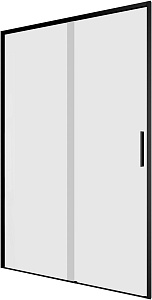 Душевая дверь Aquanet Pleasure Evo 120 AE65-N120-BT стекло прозрачное/профиль черный купить в интернет-магазине Sanbest