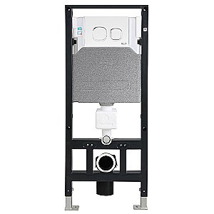 Унитаз с инсталляцией WeltWasser AMBERG 506 + BAARBACH 004 GL-WT + AMBERG RD-CR купить в интернет-магазине Sanbest