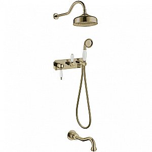 Душевая система Boheme Medici 308 бронза купить в интернет-магазине сантехники Sanbest