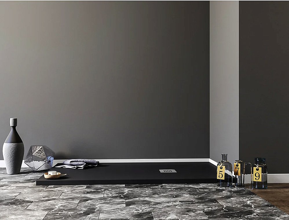 Душевой поддон Aquanet Pleasure 140х80 черный купить в интернет-магазине Sanbest