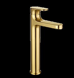 Смеситель для раковины Boheme Spectre 452-MG золото матовое купить в интернет-магазине сантехники Sanbest