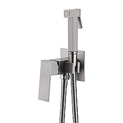 Гигиенический душ ABBER Daheim AF8226SP сатин купить в интернет-магазине сантехники Sanbest