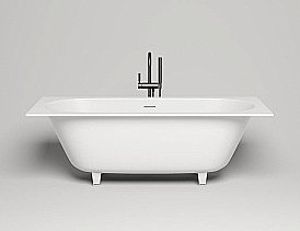 Ванна Salini ORNELLA AXIS KIT S-Sense 180x80 103511M белая матовая купить в интернет-магазине Sanbest