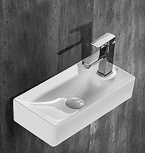 Раковина подвесная Gid Suspendido 44 N9260 61123 белая купить в интернет-магазине Sanbest