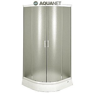 Душевой уголок Aquanet AQ7 80х80 стекло матовое/профиль белый купить в интернет-магазине Sanbest