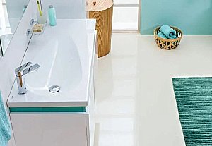 Раковина Creavit Trump 120 TP120.00000 белая купить в интернет-магазине Sanbest