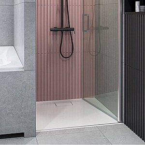 Душевой поддон Excellent Lavano 100x80 белый купить в интернет-магазине Sanbest