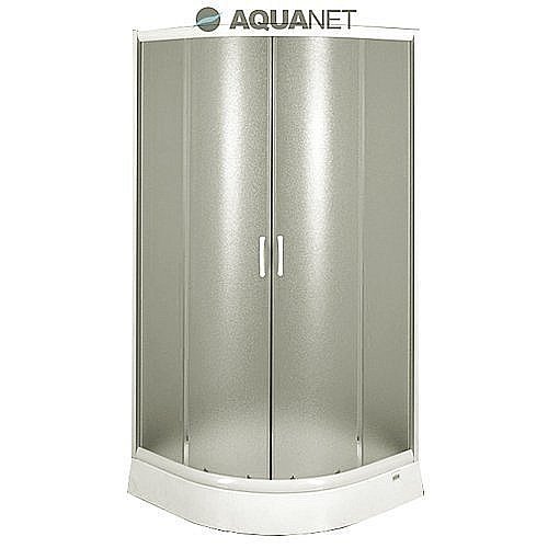 Душевой уголок Aquanet AQ7 80х80 стекло матовое/профиль белый купить в интернет-магазине Sanbest