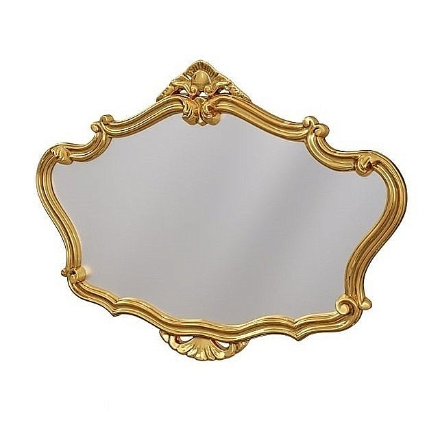 Зеркало Caprigo PL 110 Золото в ванную от интернет-магазине сантехники Sanbest