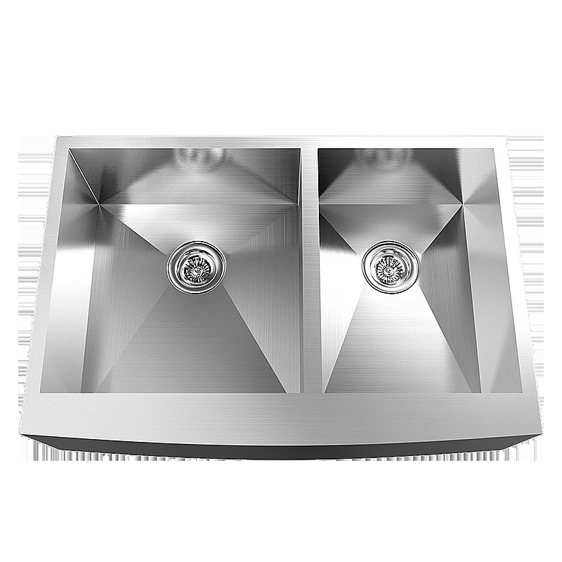 Кухонная мойка Elghansa 84 DS-3320 нержавеющая сталь купить в интернет-магазине сантехники Sanbest
