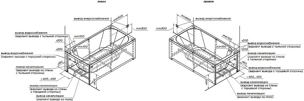 Гидромассажная ванна Радомир Прованс Люкс 170х75 бронза купить в интернет-магазине Sanbest
