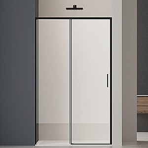 Душевая дверь Vincea Soft 2 140 VDS-3SO2140CLB стекло прозрачное/профиль черный купить в интернет-магазине Sanbest