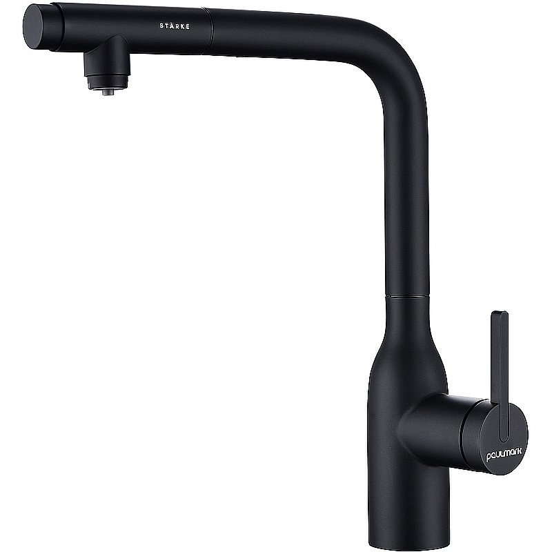 Смеситель для кухни Paulmark Viper Vi213105-AN антрацит купить в интернет-магазине сантехники Sanbest