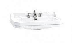 Раковина Burlington B18 3TH с тремя отверстиями под смеситель купить в интернет-магазине сантехники Sanbest