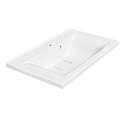 Раковина из искусственного камня Vincea VCB-3M750W купить в интернет-магазине сантехники Sanbest