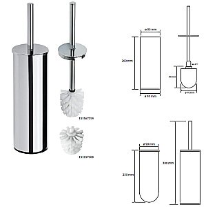 Ёршик напольный Bemeta Omega 102313056 купить в интернет-магазине сантехники Sanbest