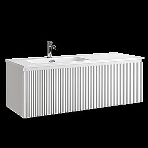 Тумба с раковиной Sancos Snob R 1.0 SNR1.0120LW/SNR1.0120RW Bianco для ванной в интернет-магазине Sanbest