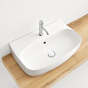 Раковина Kerasan Nolita 60 534101*1 белая купить в интернет-магазине Sanbest