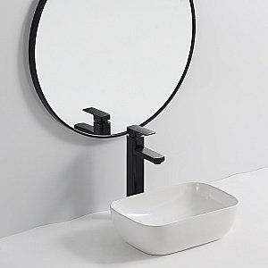 Раковина Oliveeka Bowl 45 9387B белая купить в интернет-магазине Sanbest