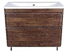 Тумба под раковину напольная Style Line Атлантика 90 старое дерево купить в интернет-магазине сантехники Sanbest