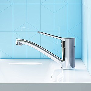 Смеситель для раковины Dorff Optima D2021001 хром купить в интернет-магазине сантехники Sanbest