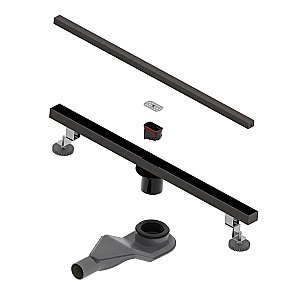 Душевой трап RGW SDR-51B 76215180-04 80 черный купить в интернет-магазине Sanbest