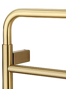 Полотенцесушитель электрический WONZON & WOGHAND WISMAR, Брашированное золото (WW-AL201-BG) купить в интернет-магазине сантехники Sanbest