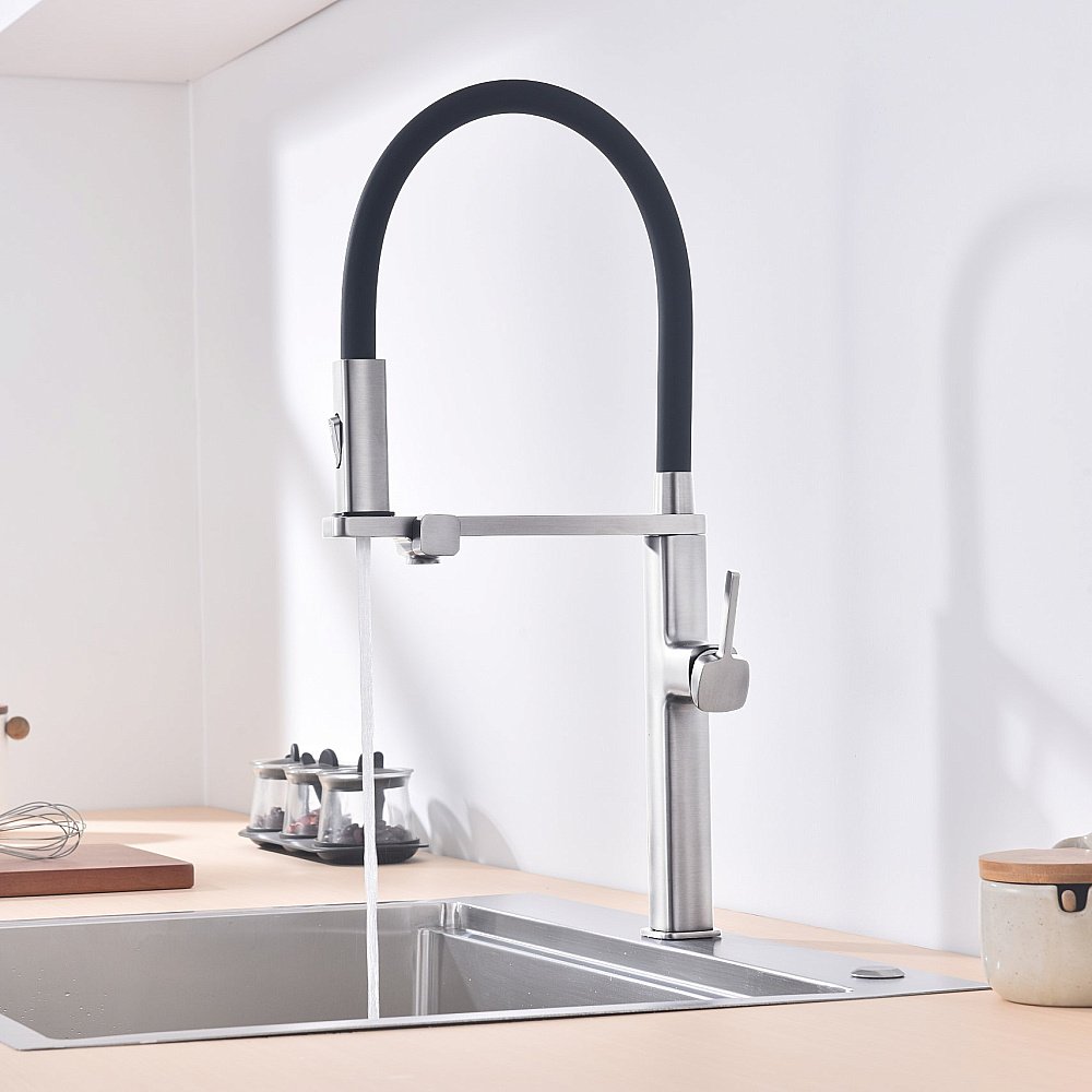 Смеситель для кухни Vincea VKF-119CH хром купить в интернет-магазине сантехники Sanbest