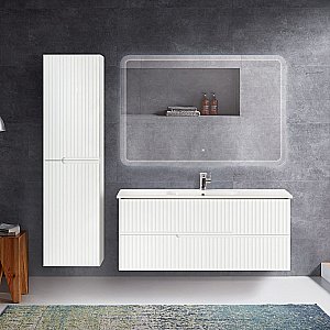 Зеркало с LED подстветкой Cezares DUET CZR-SPC-LED-TCH 120x80 в ванную от интернет-магазине сантехники Sanbest