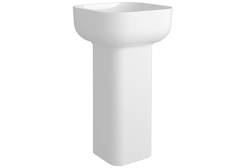 Раковина с пьедесталом Simas Balloon 45 квадратная купить в интернет-магазине Sanbest