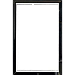 Зеркало Boheme NeoArt Vallessi Dolce 567-B черное в ванную от интернет-магазине сантехники Sanbest