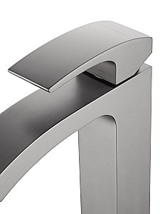 Смеситель для раковины высокий WONZON & WOGHAND FIT, Темный графит (WW-88239009-BGM) купить в интернет-магазине сантехники Sanbest