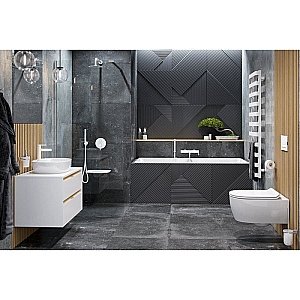 Смеситель для ванны Excellent Pi 1205 белый купить в интернет-магазине сантехники Sanbest