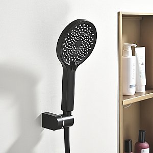 Смеситель для ванны Black&white Gravity GL-9101-MB черный матовый купить в интернет-магазине сантехники Sanbest