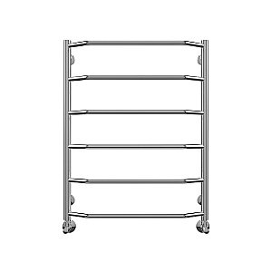 Полотенцесушитель водяной Terminus Виктория П6 600x796 купить в интернет-магазине сантехники Sanbest